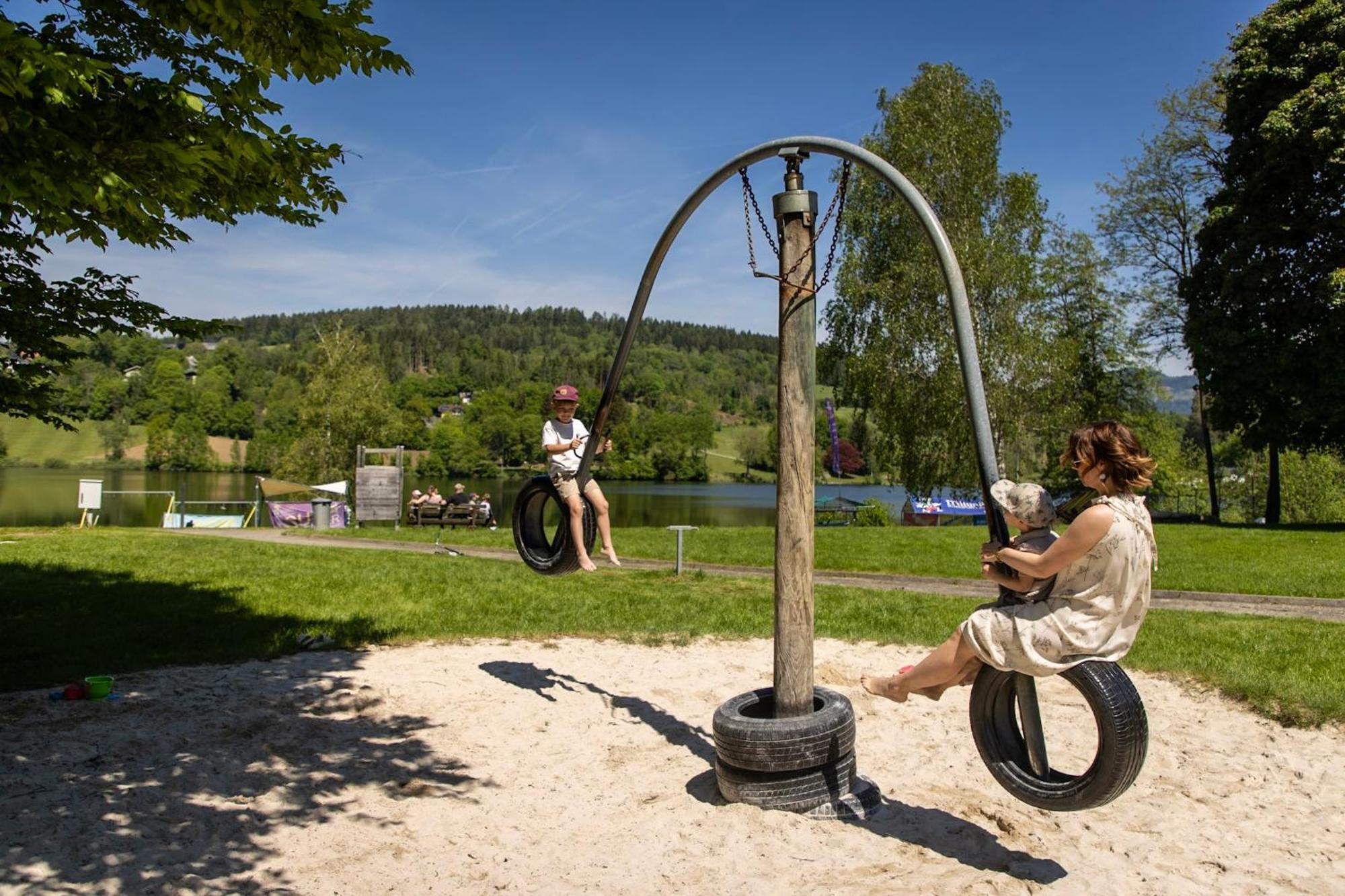 פלדקירשן אין קרנטן Feriendorf Am Maltschacher See מראה חיצוני תמונה